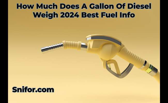 How Much Does A Gallon Of Diesel Weigh 2024 Best Fuel Info