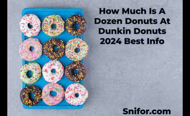How Much Is A Dozen Donuts At Dunkin Donuts 2024