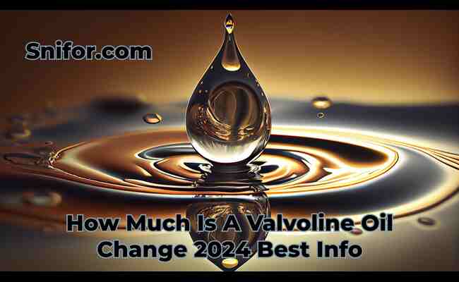 How Much Is A Valvoline Oil Change 2024 Best Info