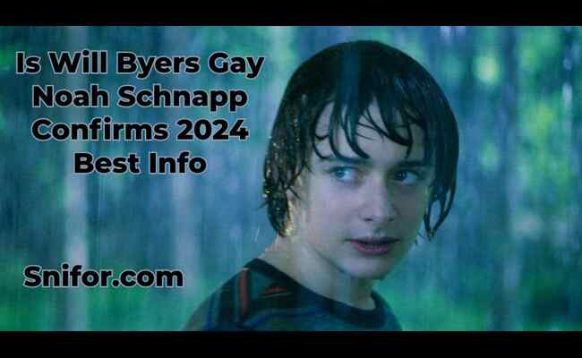 Is Will Byers Gay Noah Schnapp Confirms 2024 Best Info