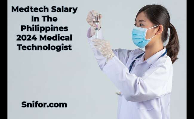 Medtech Salary In The Philippines 2024 Medical Technologist