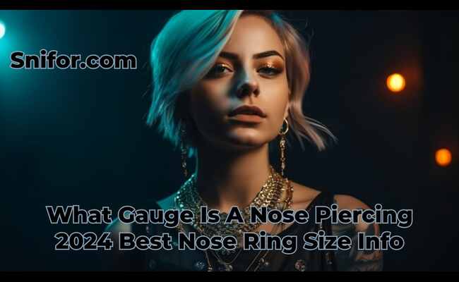 What Gauge Is A Nose Piercing 2024 Best Nose Ring Size Info